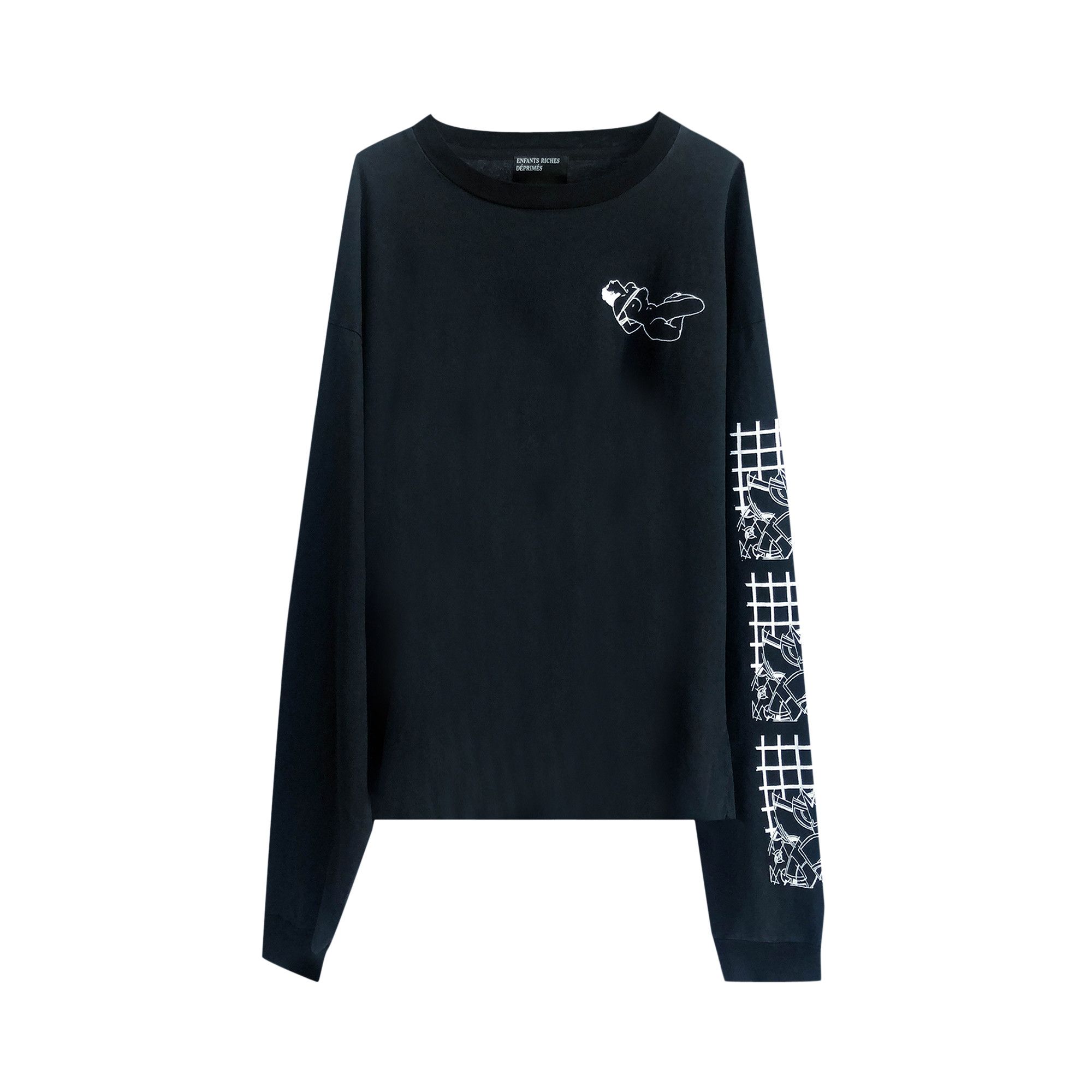 Buy Enfants Riches Déprimés Wipers Long-Sleeve T-Shirt 'Black