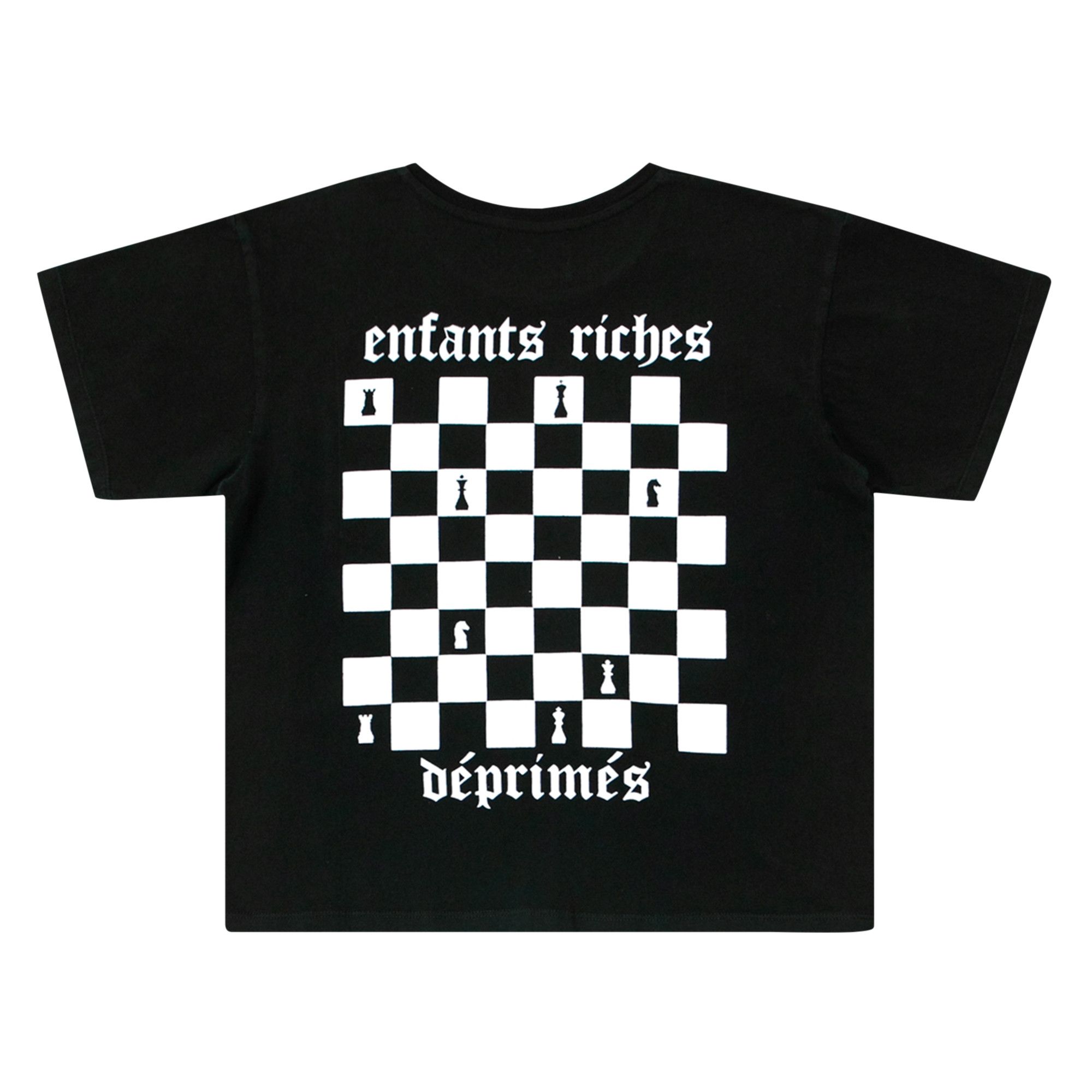 絶対的な信頼 Buy Enfants Riches Déprimés Checkerboard T-Shirt 'White トップス