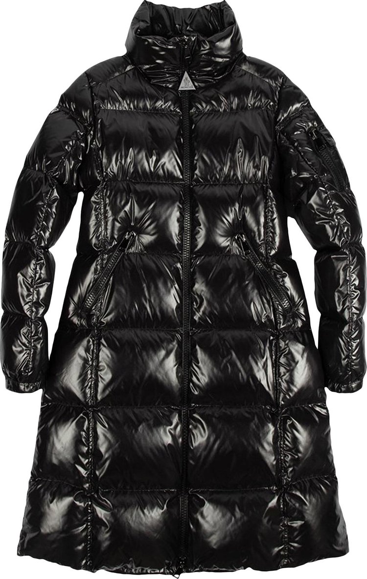 Moncler Moyadons Giubbotto Quilted Down Jacket Black