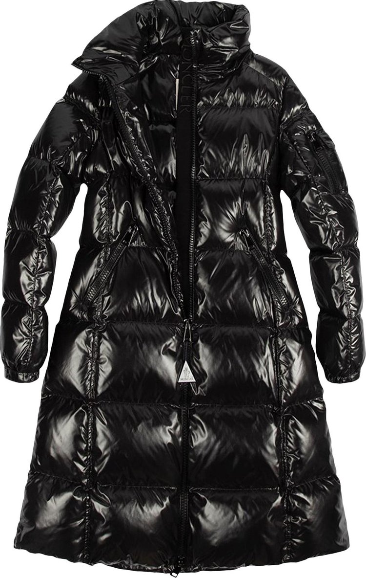 Moncler Moyadons Giubbotto Quilted Down Jacket Black