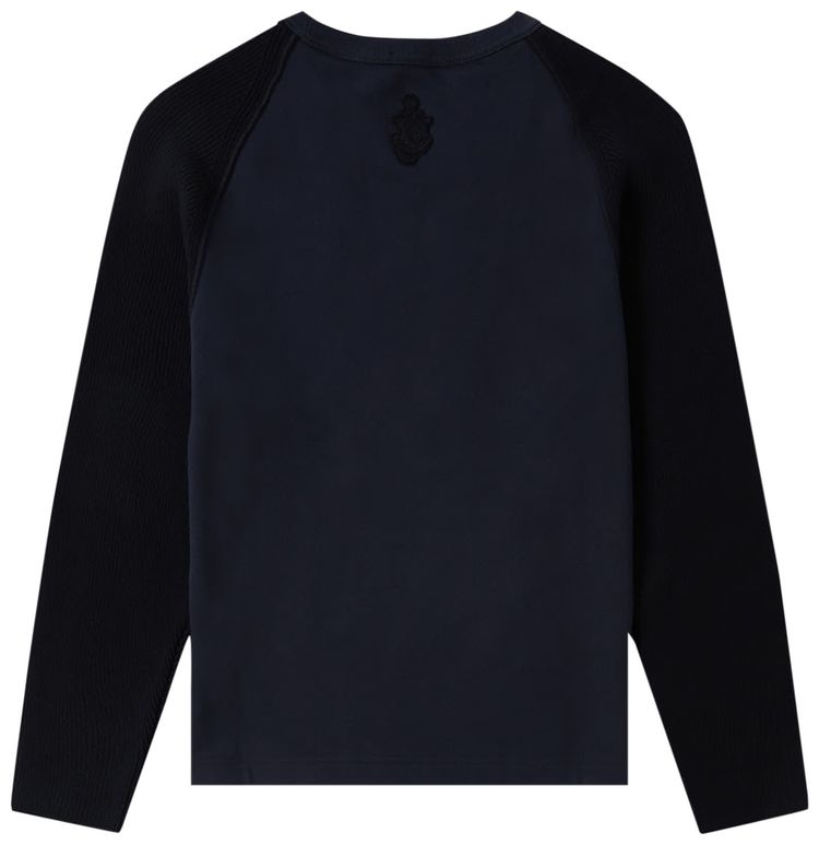 Moncler Genius x JW Anderson Knitted Sweatshirt Navy