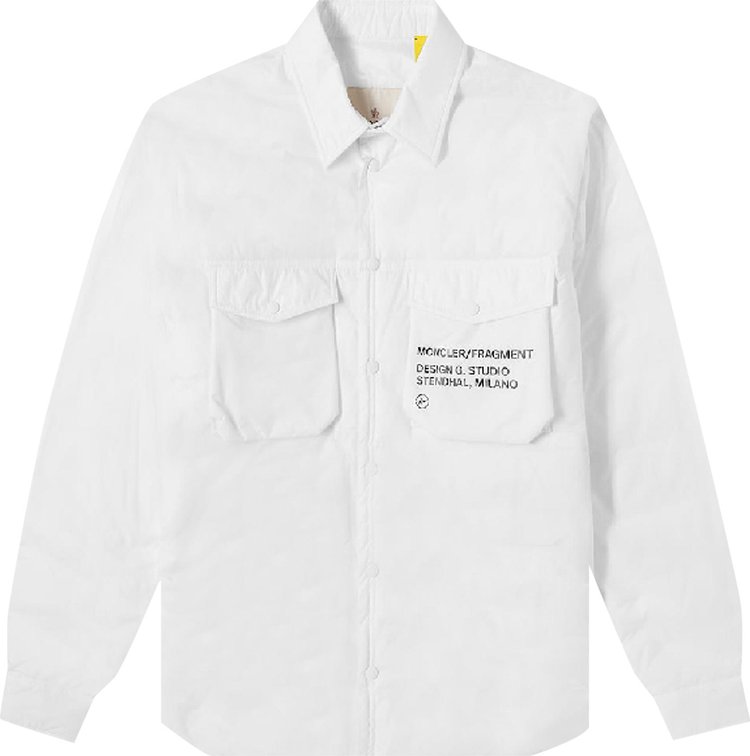 Moncler x Fragment Hiroshi Fujiwara Mazen Jacket 'White'