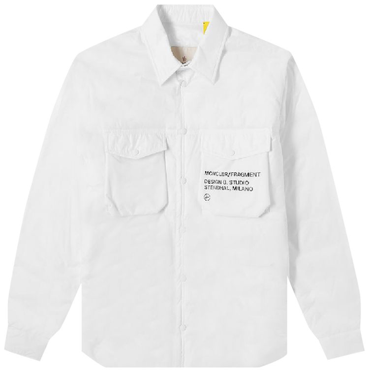 Moncler x Fragment Hiroshi Fujiwara Mazen Jacket White