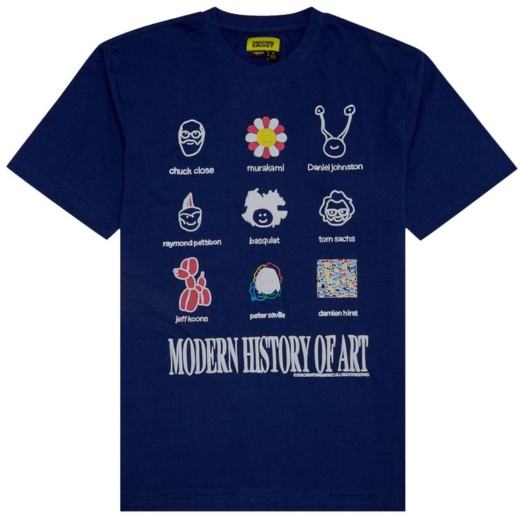 Chinatown Market Modern Art Tee Navy