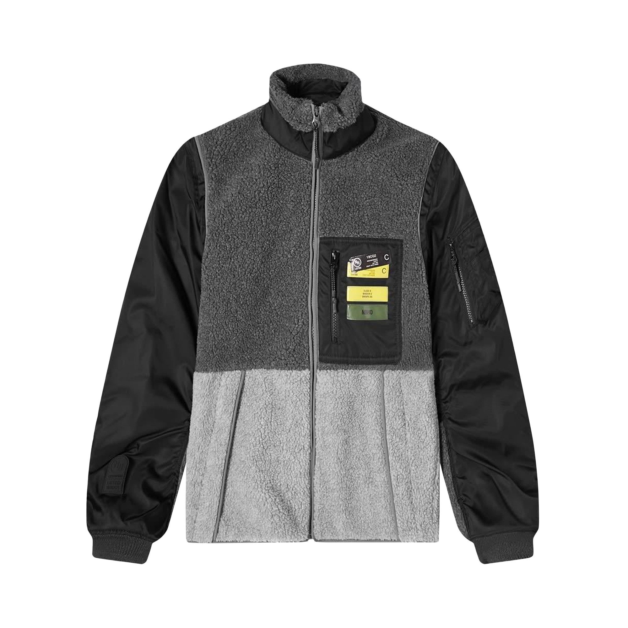 Buy Neighborhood Fleece Jacket - 192SZNH JKM04 BLAC | GOAT