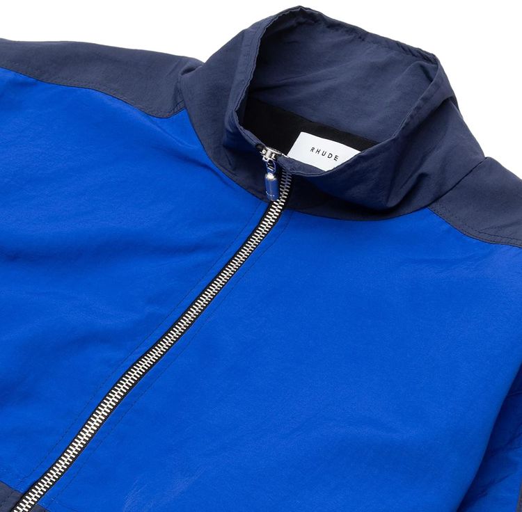 Rhude Vintage Logo Windbreaker BeigeBlack