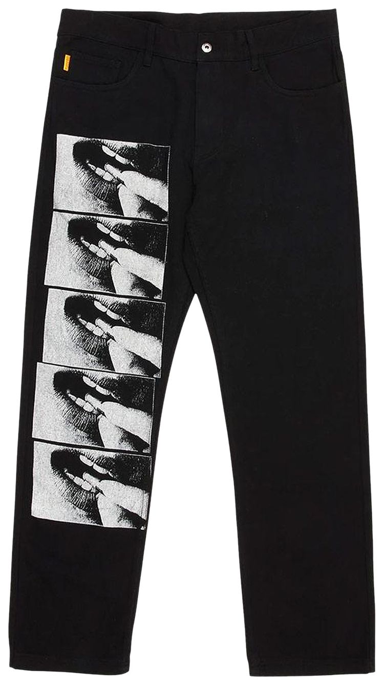 Pleasures Swallow Denim Jean Black