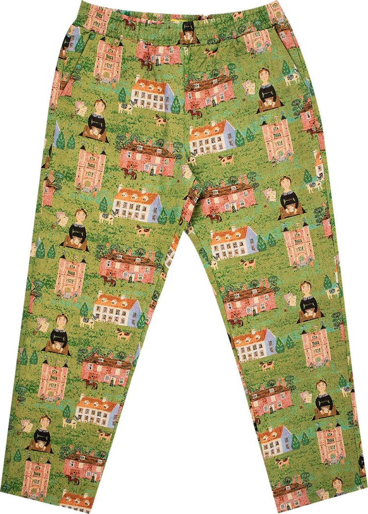 Chinatown Market Woven Tapestry Pant 'Multicolor'