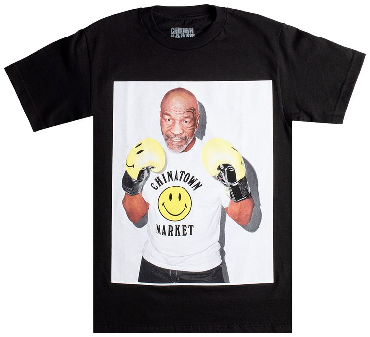 Chinatown Market Smiley Photo Tee Black