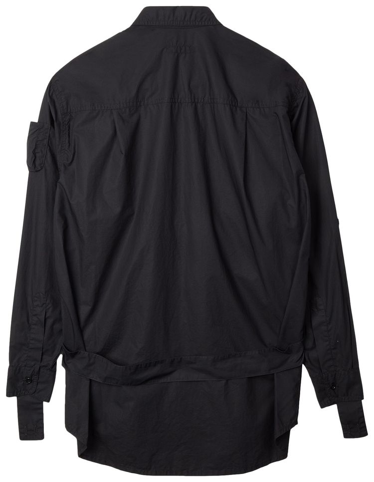 Raf Simons Redux Pockets And Straps Shirt Black