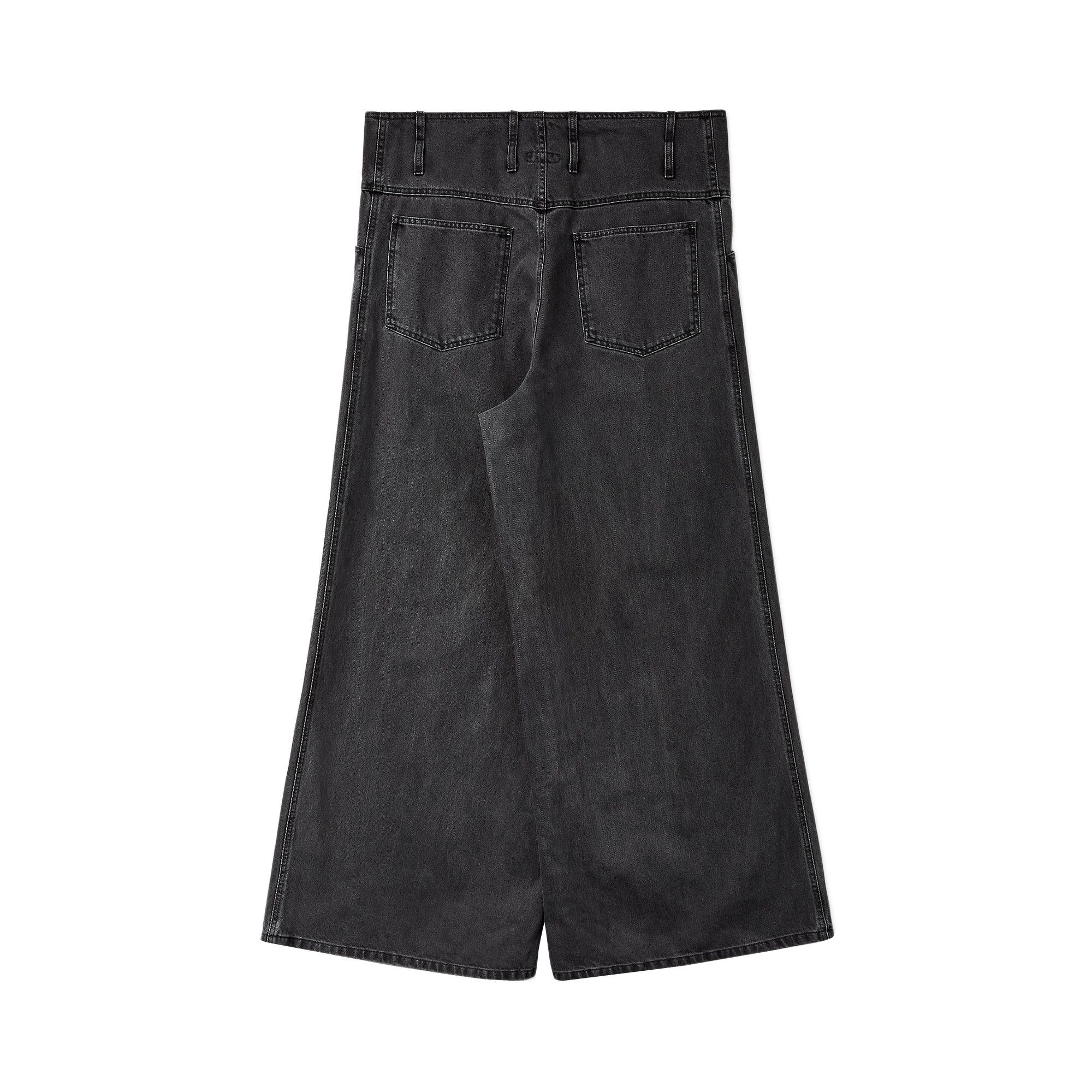 Buy Raf Simons Redux Oversized Denim Pants 'Black' - A01 306 10134