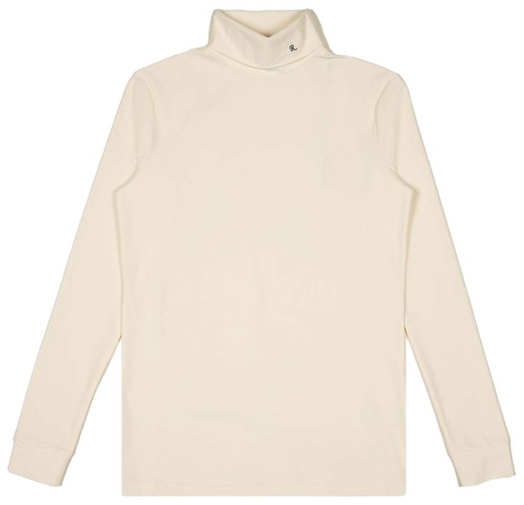 Raf Simons Redux R Embroidered Sous Pullover Cream