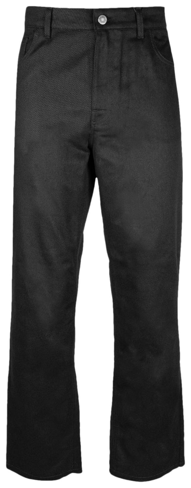 Raf Simons Redux Zip Pocket Cropped Denim Pants Black