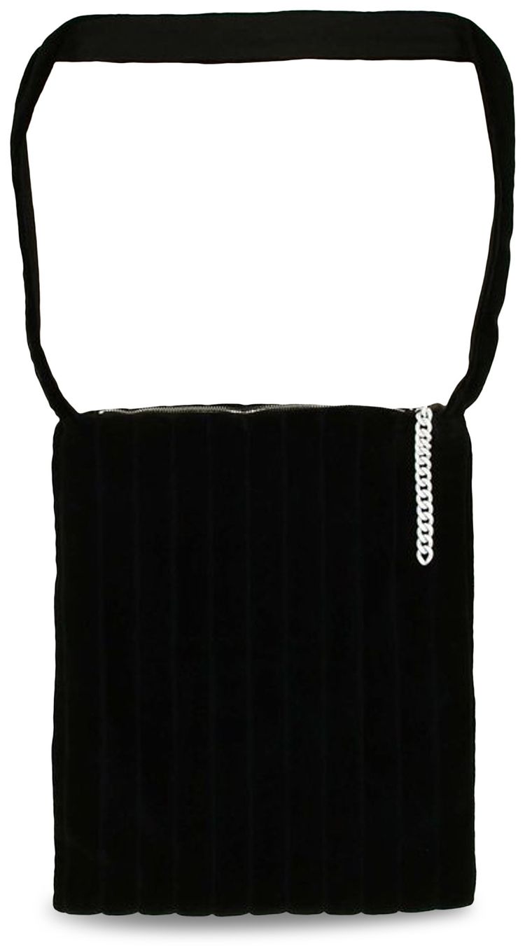 Raf Simons Redux Patched Corduroy Tote Bag Black