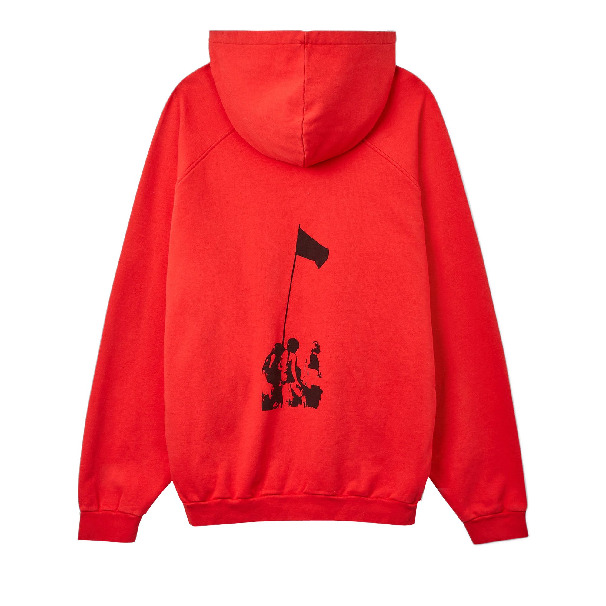 Buy Raf Simons Redux Oversized Hooded Sweater With Front And Back