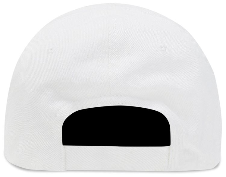 Balenciaga Languages Baseball Cap WhiteBlack
