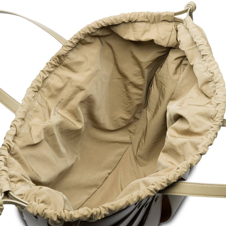 Bottega Veneta The Shell Bag TaupeGold