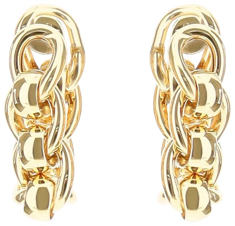 Bottega Veneta Orecchini Earrings YellowGold