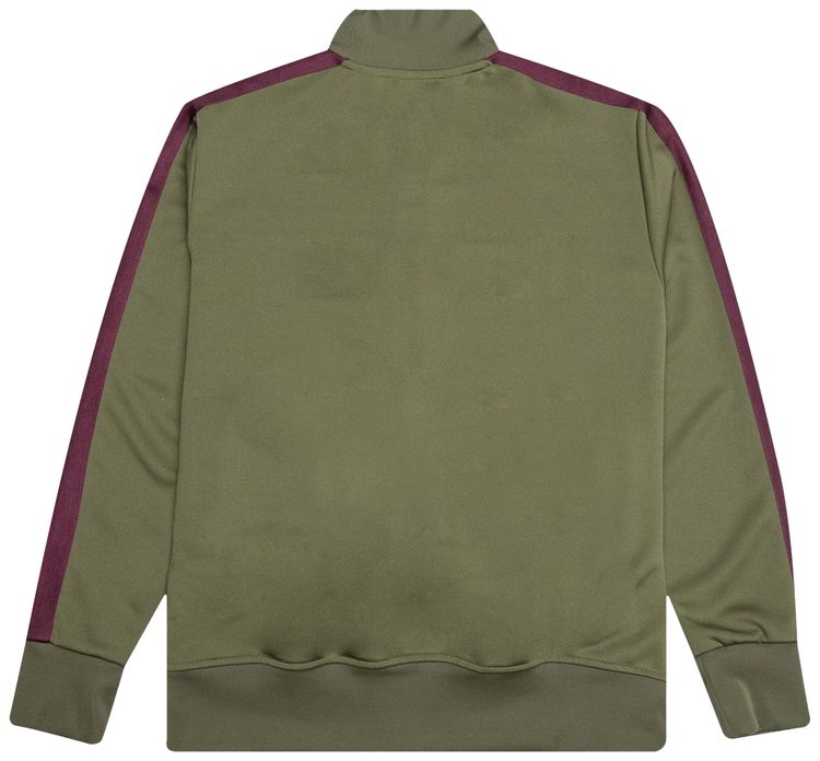 Palm Angels College Track Jacket Military Purple