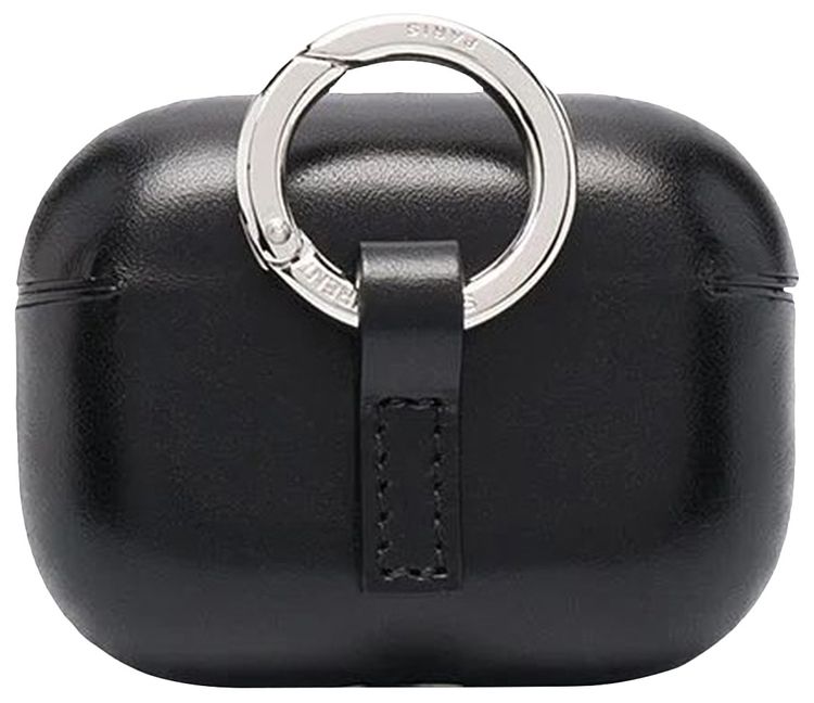 Saint Laurent Leather Airpods Pro Case Black