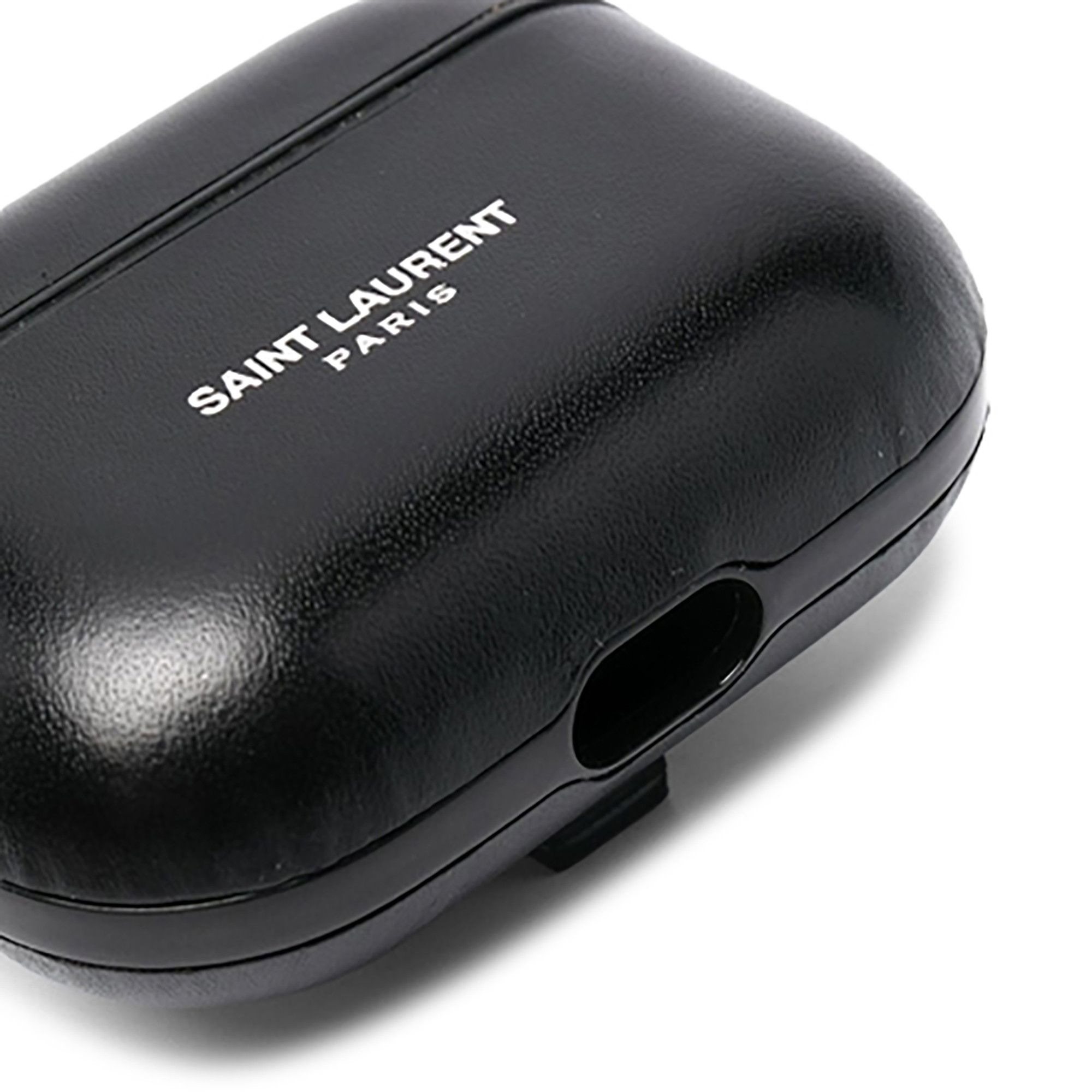 Buy Saint Laurent Leather Airpods Pro Case 'Black' - 644845 DZEOE