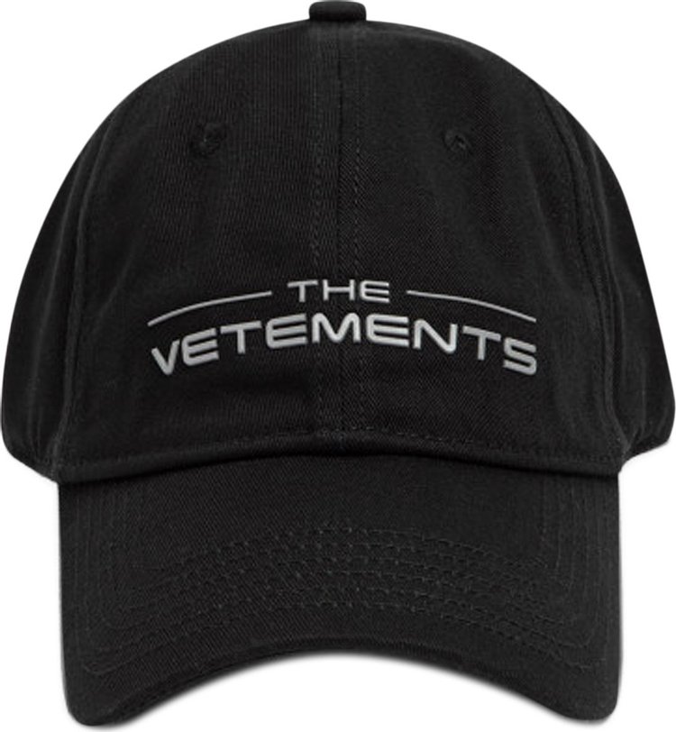 Vetements The Logo Cap 'Black'