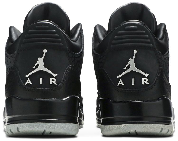 Air Jordan 3 Retro Black Flip