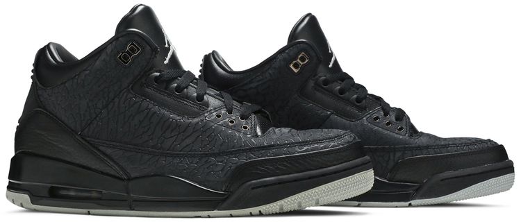 Air Jordan 3 Retro Black Flip