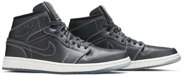 Air Jordan 1 Mid Nouveau Wolf Grey