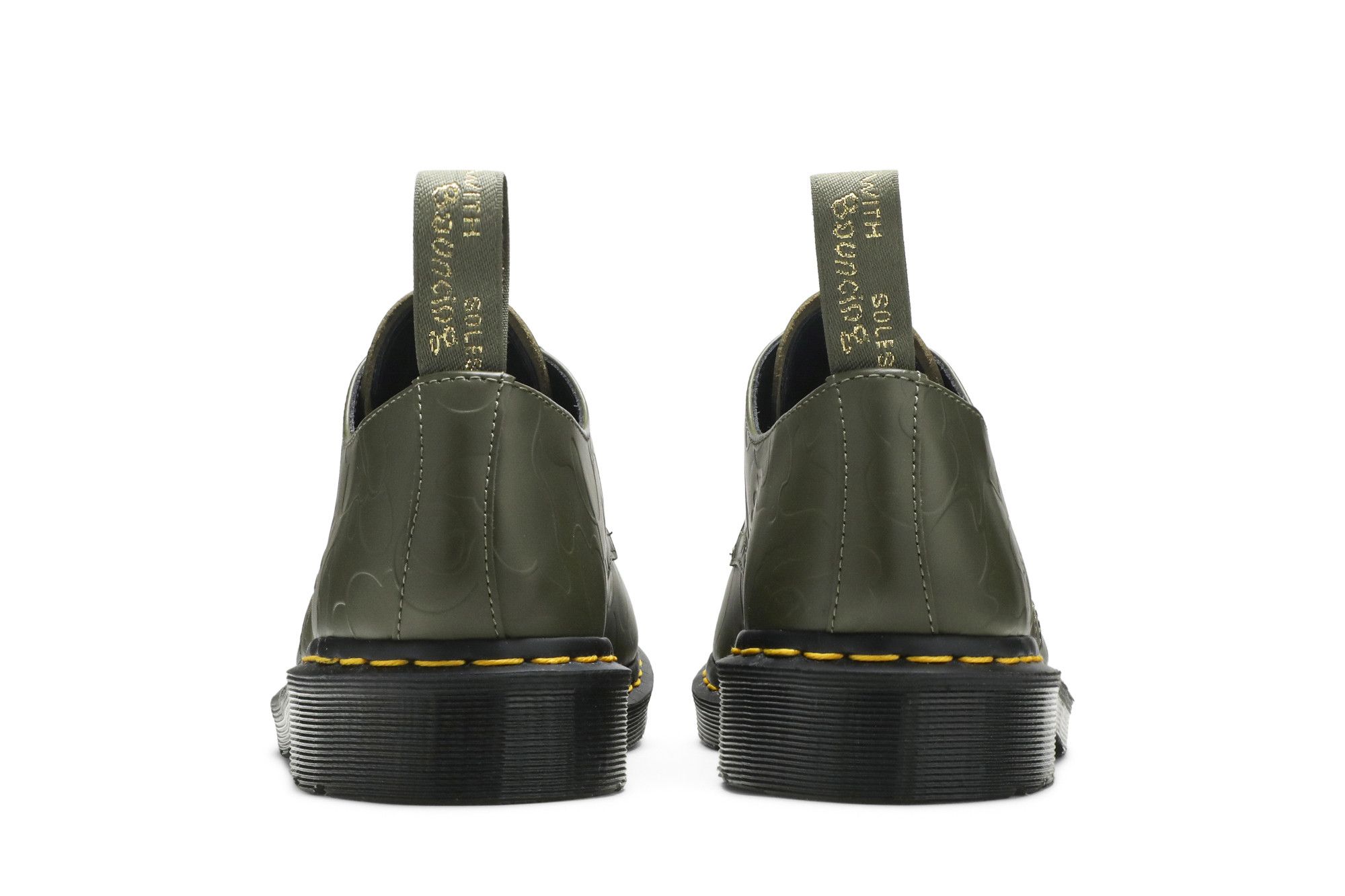 Buy Bape x Dr. Martens Emboss 1461 'Khaki' - 24920272 | GOAT
