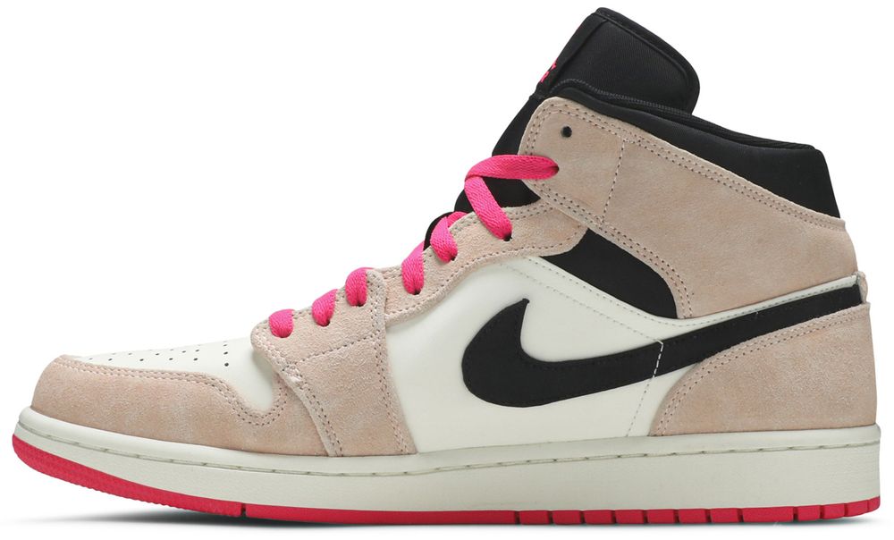 crimson air jordan 1 mid