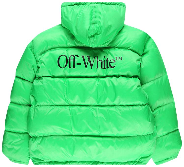 Zipped Puffer Green