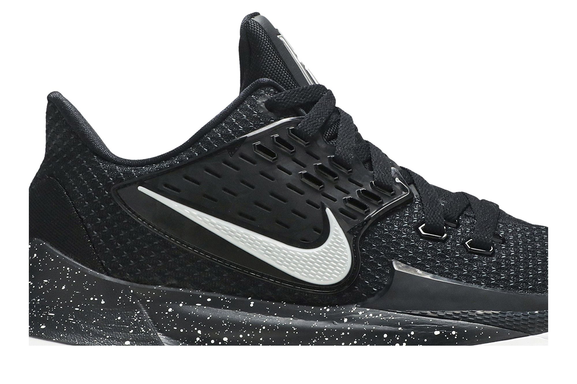 Kyrie low black metallic silver cheap
