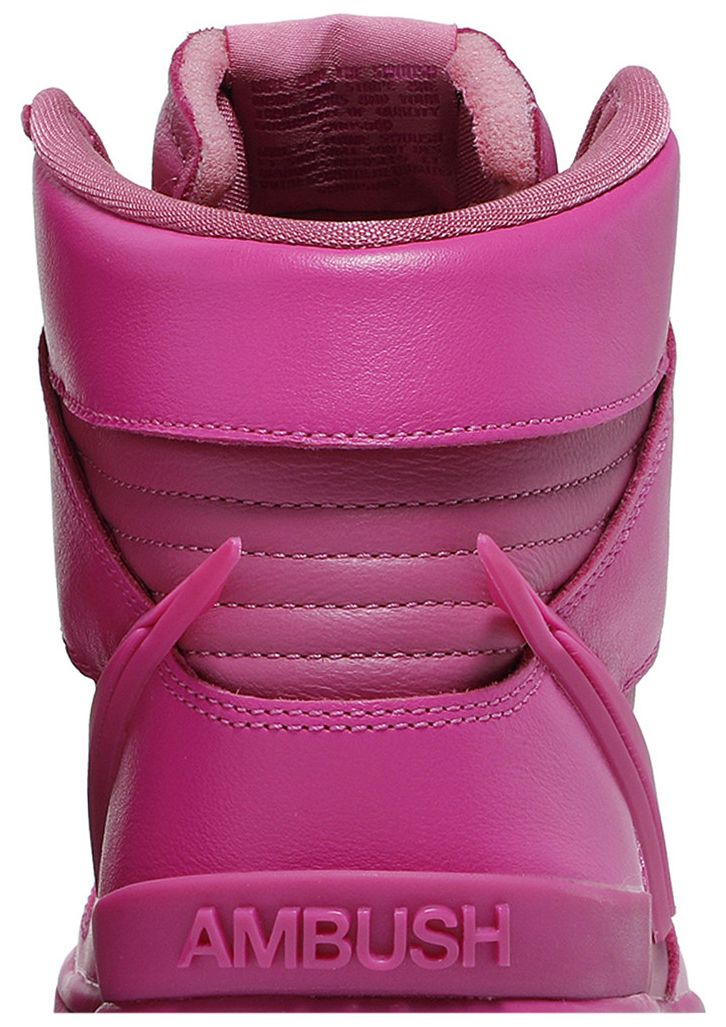 AMBUSH x Nike Dunk High Cosmic Fuchsia