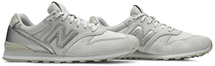 JCrew x New Balance Wmns 996 Grey Silver