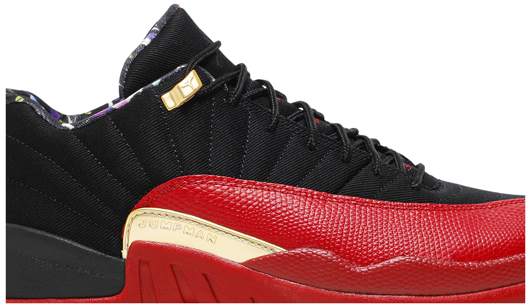 jordan 12 low top black