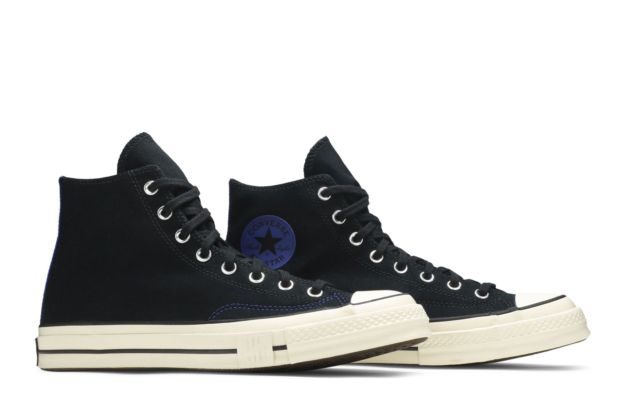 Buy Undefeated x Chuck 70 High Black 168246C GOAT SA