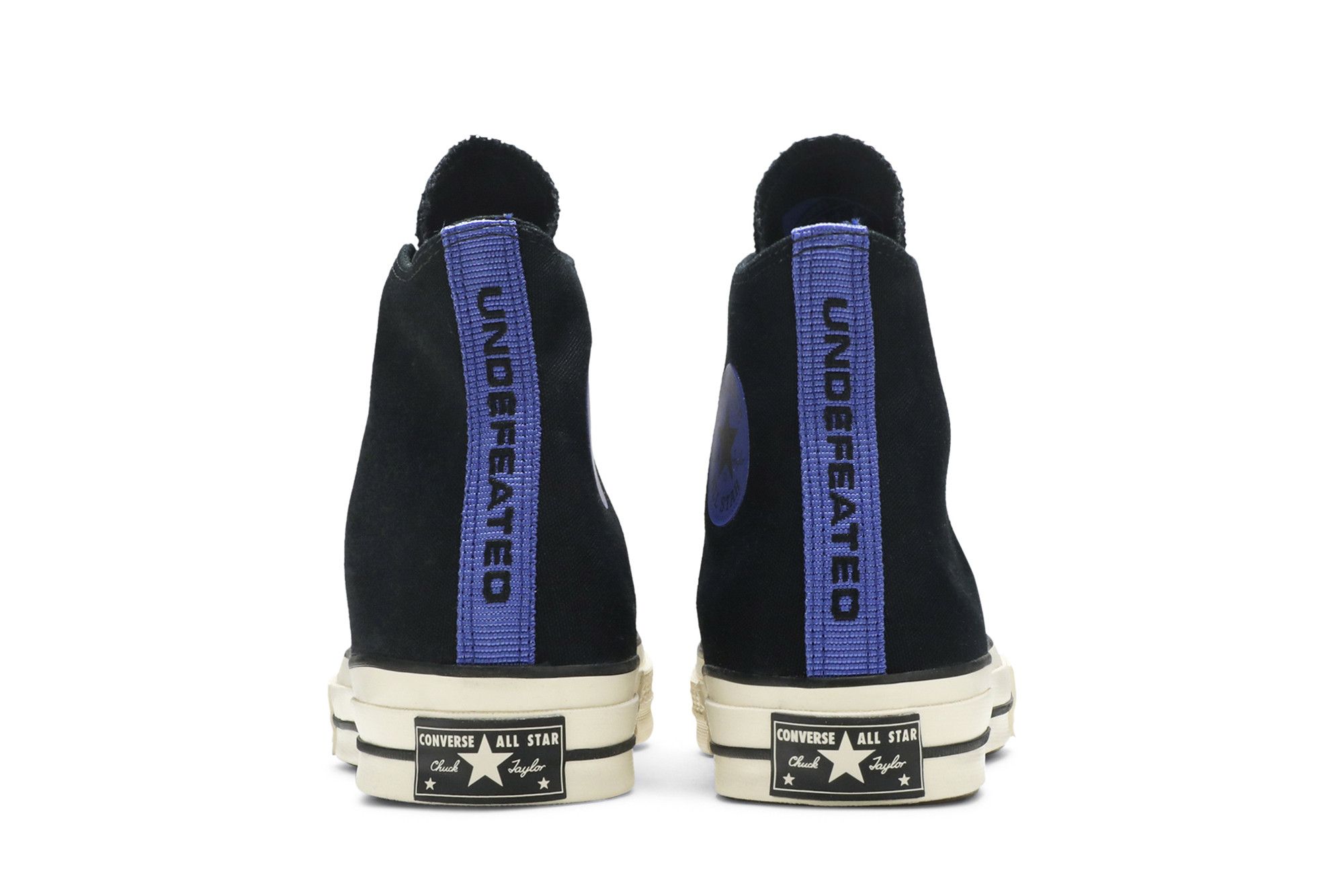 Size 5.0 Undefeated x Chuck 70 High Black