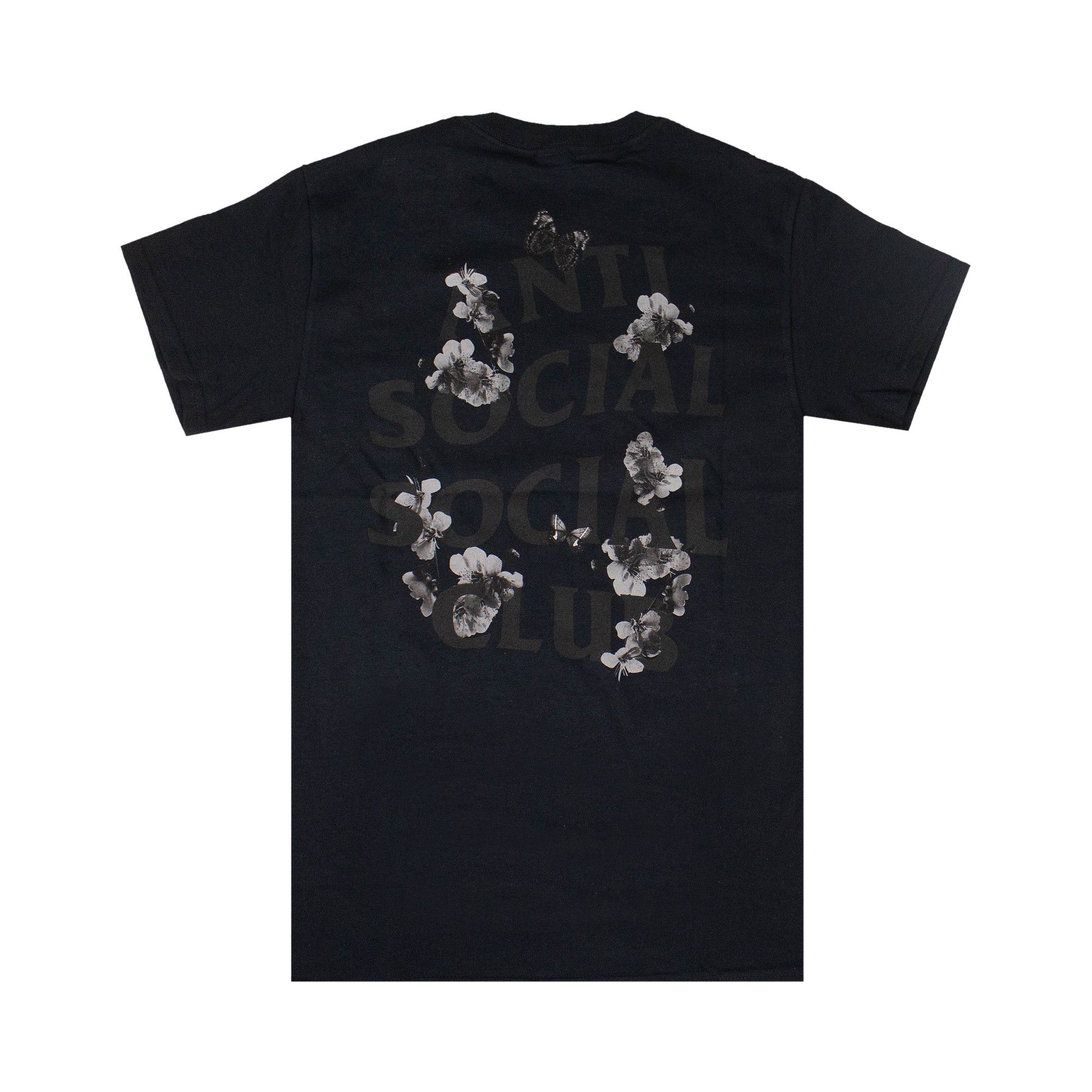 Anti Social Social Club Kkoch Tシャツ ブラック Anti Social Social Club Kkoch Logo Print T-shirt | Black