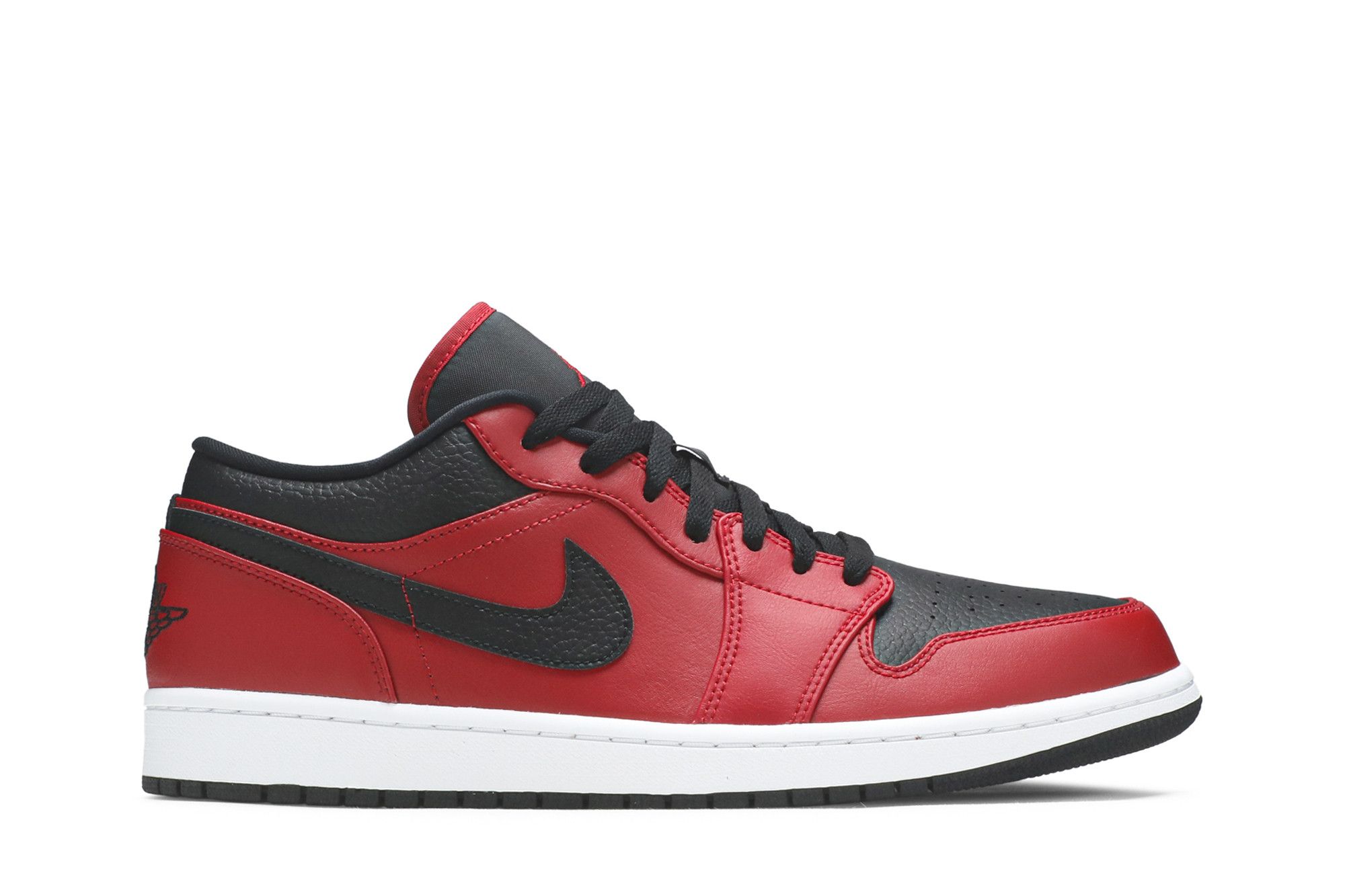 Nike Air Jordan 553558-605 赤黒 Buy Air Jordan 1 Low 'Reverse Bred' - 553558 605 | GOAT