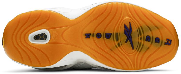 Reebok Question Mid Big Kid Yellow Toe