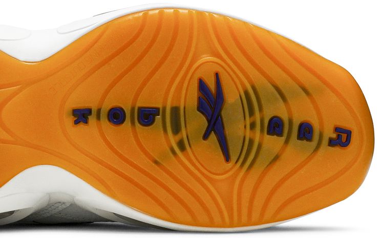 Reebok Question Mid Big Kid Yellow Toe