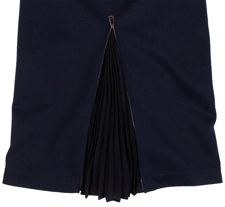 Fendi Jersey Logo Off The Shoulder Midi Dress Blue