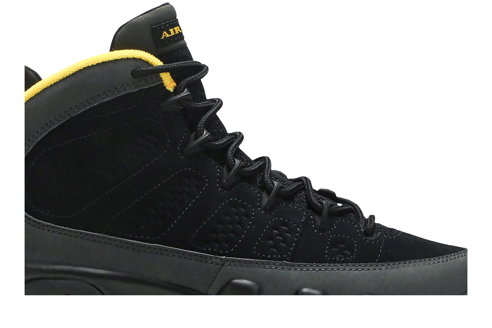 Jordan retro 9 black and yellow store