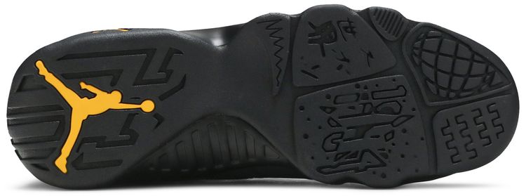 Air Jordan 9 Retro GS Dark Charcoal University Gold