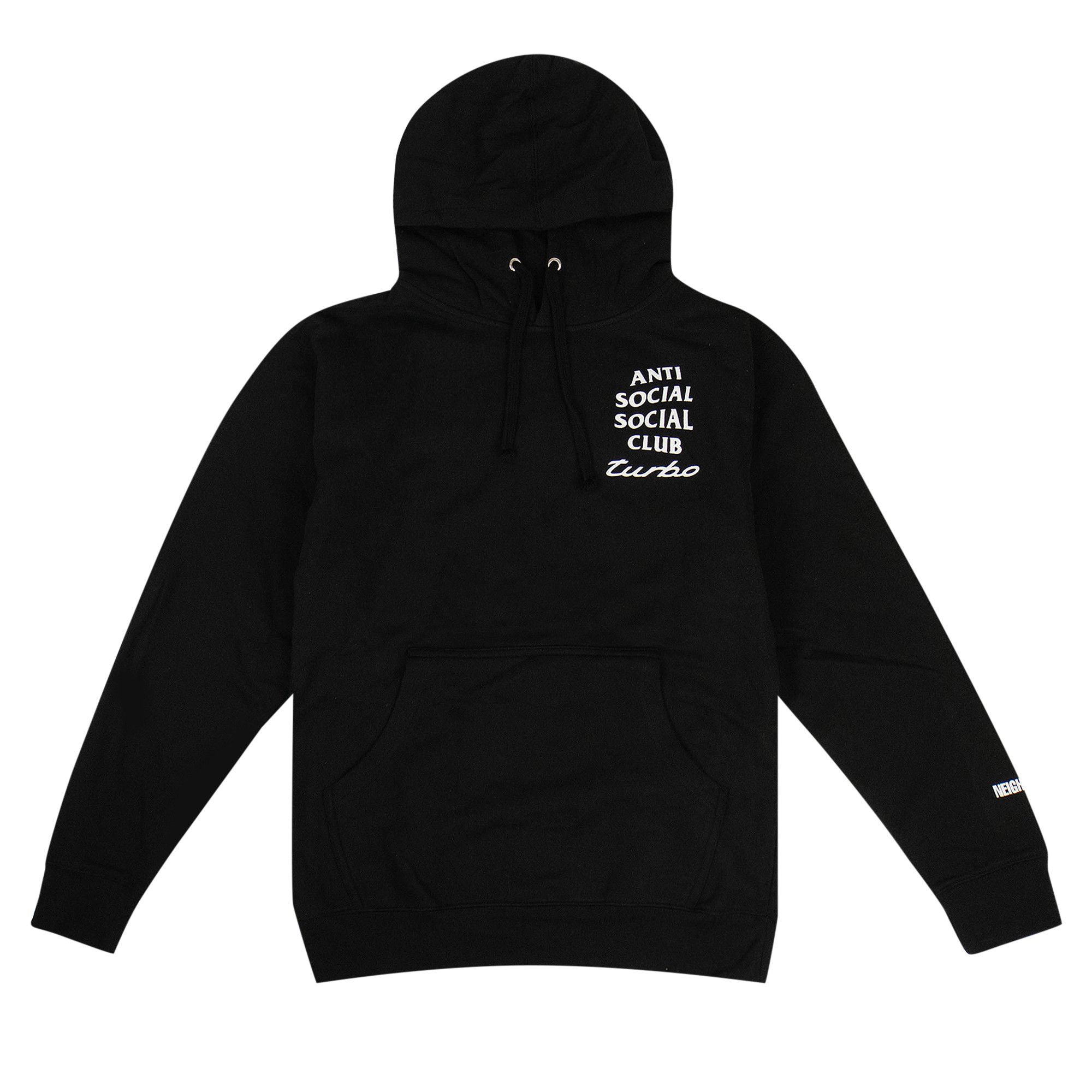 Anti social social club turbo hoodie top