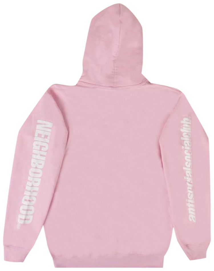 Anti Social Social Club x Neighborhood 6IX Hooded Sweatshirt Pink