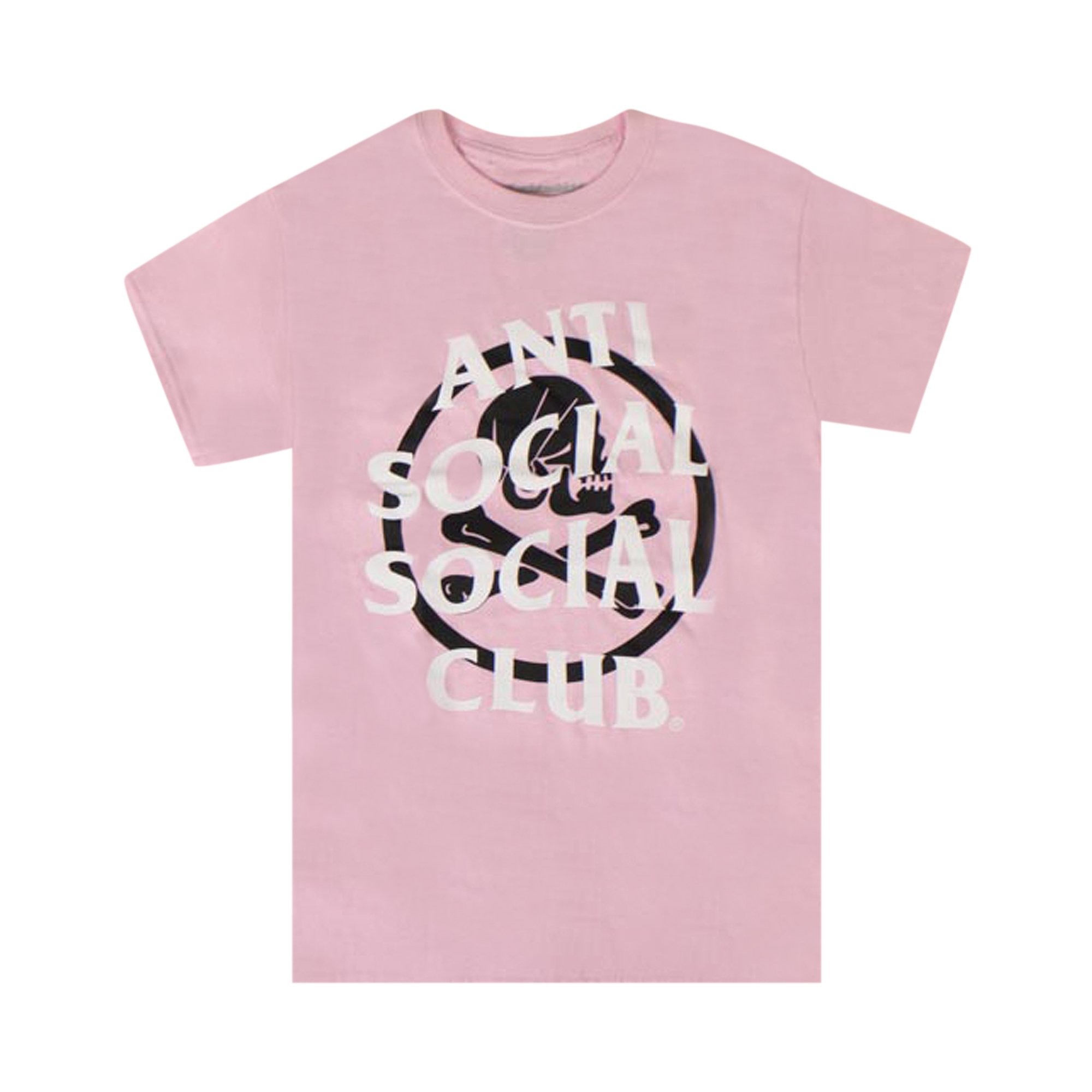 Anti Social Social Club x Neighborhood Cambered T-Shirt 'Pink'