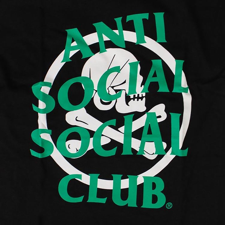 Anti Social Social Club x Neighborhood Cambered T Shirt Black