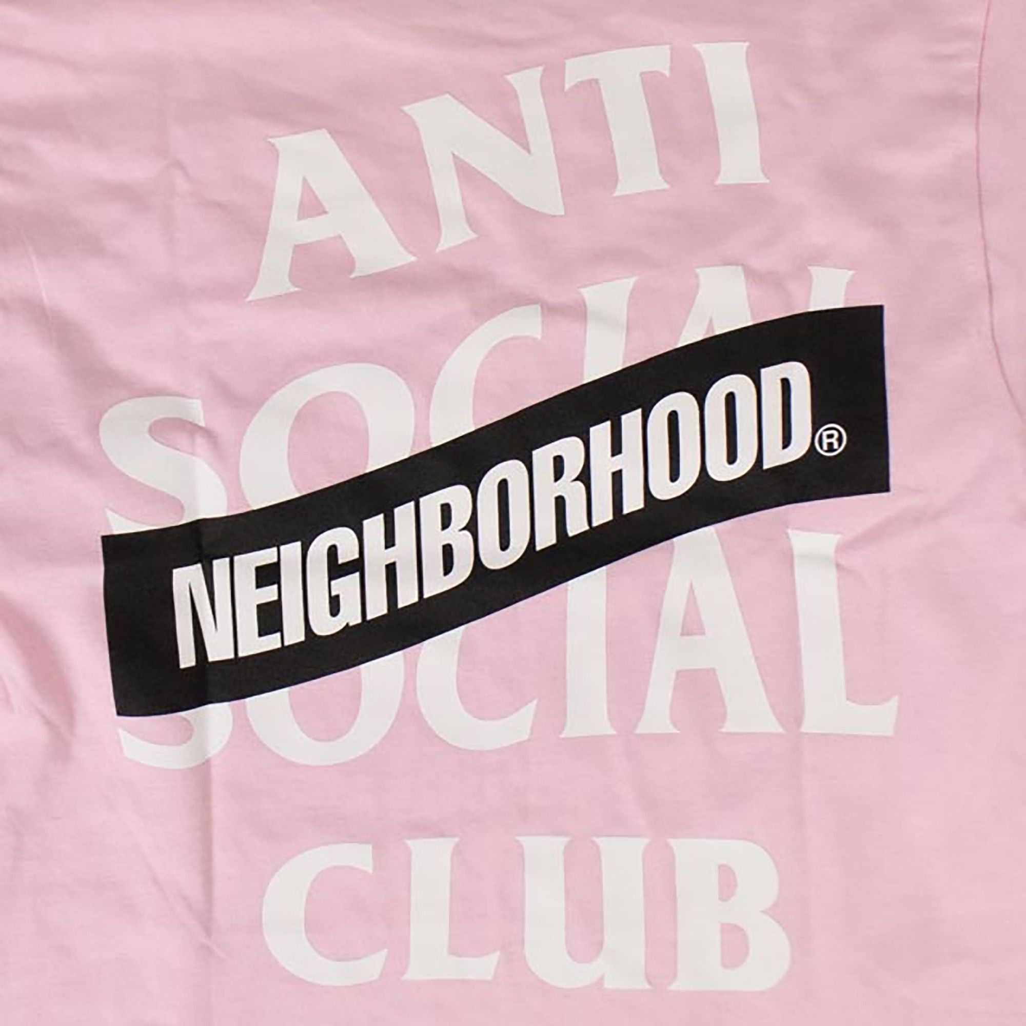 Anti social social club pink t shirt shop